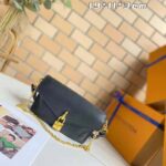 Louis Vuitton LV Women Padlock On Strap Bag Black Epi Embossed Grained Cowhide Leather - Image 2