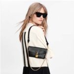 Louis Vuitton LV Women Padlock On Strap Bag Black Epi Embossed Grained Cowhide Leather - Image 12