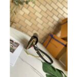 Louis Vuitton LV Women Padlock On Strap Bag Black Monogram Coated Canvas Cowhide Leather - Image 5