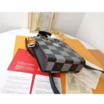 Louis Vuitton LV Women Sac Plat XS Bag Graphite Cowhide Leather - immagine 5