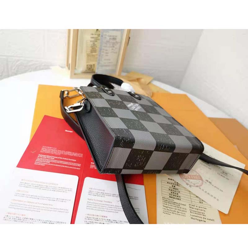 N60495 Louis Vuitton Damier Checkerboard Sac Plat XS Bag