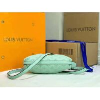 Louis Vuitton LV Women Scala Mini Pouch Green Mahina Perforated Calf Leather