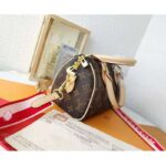 Louis Vuitton LV Women Speedy Bandoulière 20 Handbag Fuchsia Monogram Coated Canvas - Image 8