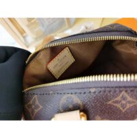 Louis Vuitton LV Women Speedy Bandoulière 20 Handbag Fuchsia Monogram Coated Canvas