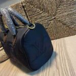 Louis Vuitton LV Women Speedy Bandoulière 25 Handbag Black Econyl Mini Monogram Coated Canvas - Image 5
