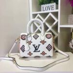 Louis Vuitton LV Women Speedy Bandoulière 25 Handbag Cream Monogram Coated Canvas – Bild 2