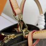 Louis Vuitton LV Women Tote Bag Monogram Coated Canvas Natural Cowhide Leather – Image 8