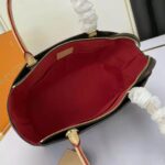 Louis Vuitton LV Women Tote Bag Monogram Coated Canvas Natural Cowhide Leather – Image 7