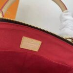 Louis Vuitton LV Women Tote Bag Monogram Coated Canvas Natural Cowhide Leather – Image 9