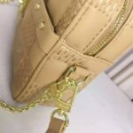 Louis Vuitton LV Women Troca MM Handbag Cashmere Beige Damier Quilt Lambskin Calfskin - Imagen 8