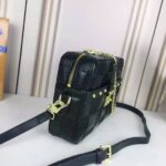 Louis Vuitton LV Women Troca MM Handbag Cashmere Black Damier Quilt Lambskin Calfskin – Bild 4