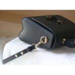 Louis Vuitton LV Women Twist MM Handbag Black Taurillon Leather Smooth Calfskin - Image 9