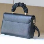 Louis Vuitton LV Women Twist MM Handbag Black Taurillon Leather Smooth Calfskin - Image 6