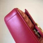Gucci GG Women GG Marmont Matelassé Mini Bag Red Double G - Image 11