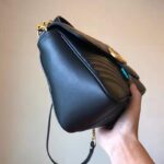 Gucci GG Women GG Marmont Small Top Handle Bag Black Double G - Image 5