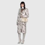 Gucci GG Women The Hacker Project Small GG Marmont Bag White Double G - immagine 11