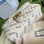 Gucci GG Women The Hacker Project Small GG Marmont Bag White Double G - immagine 4