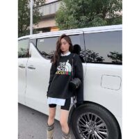 Gucci GG Women The North Face x Gucci Sweatshirt Black Cotton Jersey Crewneck Oversized Fit