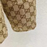 Gucci Men The North Face x Gucci Padded Jacket Beige Ebony GG Canvas - Image 10