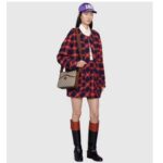 Gucci Unisex Messenger Bag Interlocking G Beige Ebony GG Supreme Canvas - Bild 11