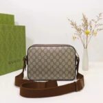 Gucci Unisex Messenger Bag Interlocking G Beige Ebony GG Supreme Canvas - Bild 6