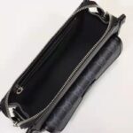 Gucci Unisex Messenger Bag with Interlocking G Black GG Supreme Canvas - Image 7