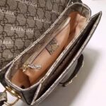 Gucci Unisex The Hacker Project Small Horsebit 1955 Bag Beige GG Supreme Canvas - Bild 8