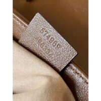 Gucci Women GG Marmont Matelassé Super Mini Bag Brown Double G (2)