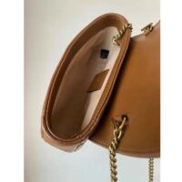 Gucci Women GG Marmont Matelassé Super Mini Bag Brown Double G (2)