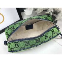 Gucci Women GG Marmont Multicolor Small Shoudler Bag Green Double G (1)