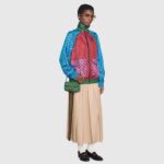 Gucci Women GG Marmont Multicolor Super Mini Bag Green Double G - Image 11