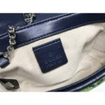 Gucci Women GG Marmont Multicolor Super Mini Bag Green Double G - Image 10