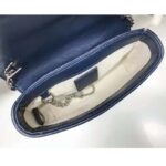 Gucci Women GG Marmont Multicolor Super Mini Bag Purple Double G - Image 9