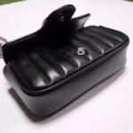 Gucci Women GG Marmont Super Mini Bag Black Double G Matelassé - Bild 6
