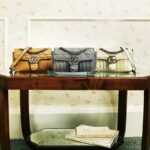 Gucci Women GG Marmont Super Mini Bag White Double G Matelassé Leather – Image 11