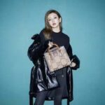 Gucci Women Gucci Diana Jumbo GG Small Tote Bag Double G Camel Canvas - Image 12