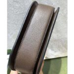 Gucci Women Small Jumbo GG Bag Bamboo Camel GG Canvas Brown Leather - Image 8