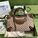 Gucci Women The Hacker Project Medium Neo Classic Bag Beige Original GG Canvas - Image 2