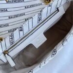 Gucci Women The Hacker Project Small GG Marmont Bag Balenciaga White Leather - Bild 9