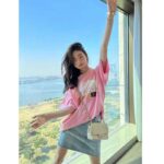 Gucci Women The North Face x Gucci T-Shirt Pink Cotton Jersey Oversize Fit Crewneck - Image 7