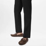 Louis Vuitton LV Men Arizona Mocassin Brown Monogram Canvas Tubular Construction – Image 11