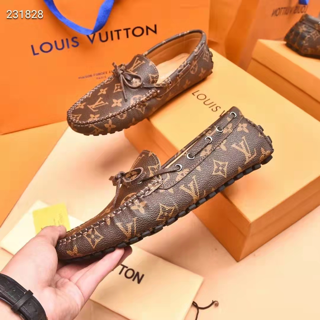 LOUIS VUITTON MONOGRAM ARIZONA MOCCASIN – Caroline's Fashion Luxuries