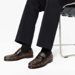 Louis Vuitton LV Men LVXNBA Loafer Ebene Monogram Canvas Blake Construction - Image 11