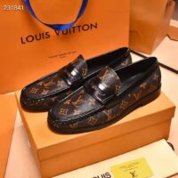 Louis Vuitton LV Men LVXNBA Loafer Ebene Monogram Canvas Blake Construction (2)