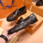 Louis Vuitton LV Men LVXNBA Loafer Ebene Monogram Canvas Blake Construction - Image 9