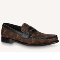 Louis Vuitton LV Men LVXNBA Loafer Ebene Monogram Canvas Blake Construction (2)