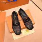 Louis Vuitton LV Men LVXNBA Loafer Ebene Monogram Canvas Blake Construction - Image 4