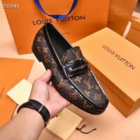 Louis Vuitton LV Men LVXNBA Loafer Ebene Monogram Canvas Blake Construction (2)