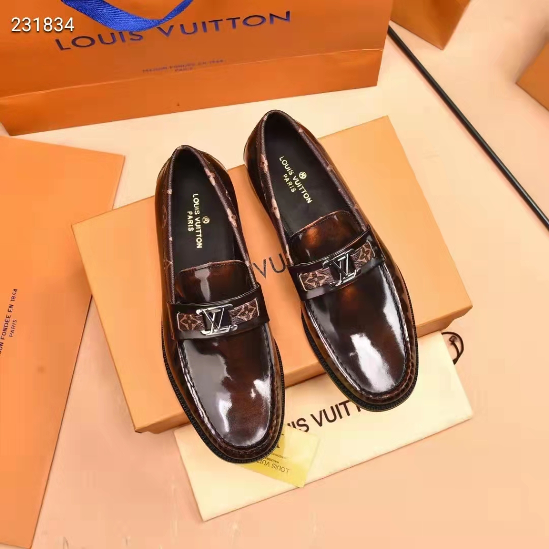 Louis Vuitton - New w/o Tags - Major Loafer in Ebene - Brown - Size 11 -  BougieHabit