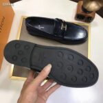 Louis Vuitton LV Men Major Loafer Navy Blue Glazed Calf Monogram Canvas - Bild 8